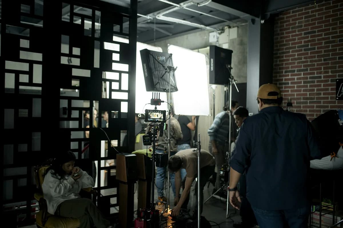 Filmmaker using VideoFX for pre-visualization and CG character animation